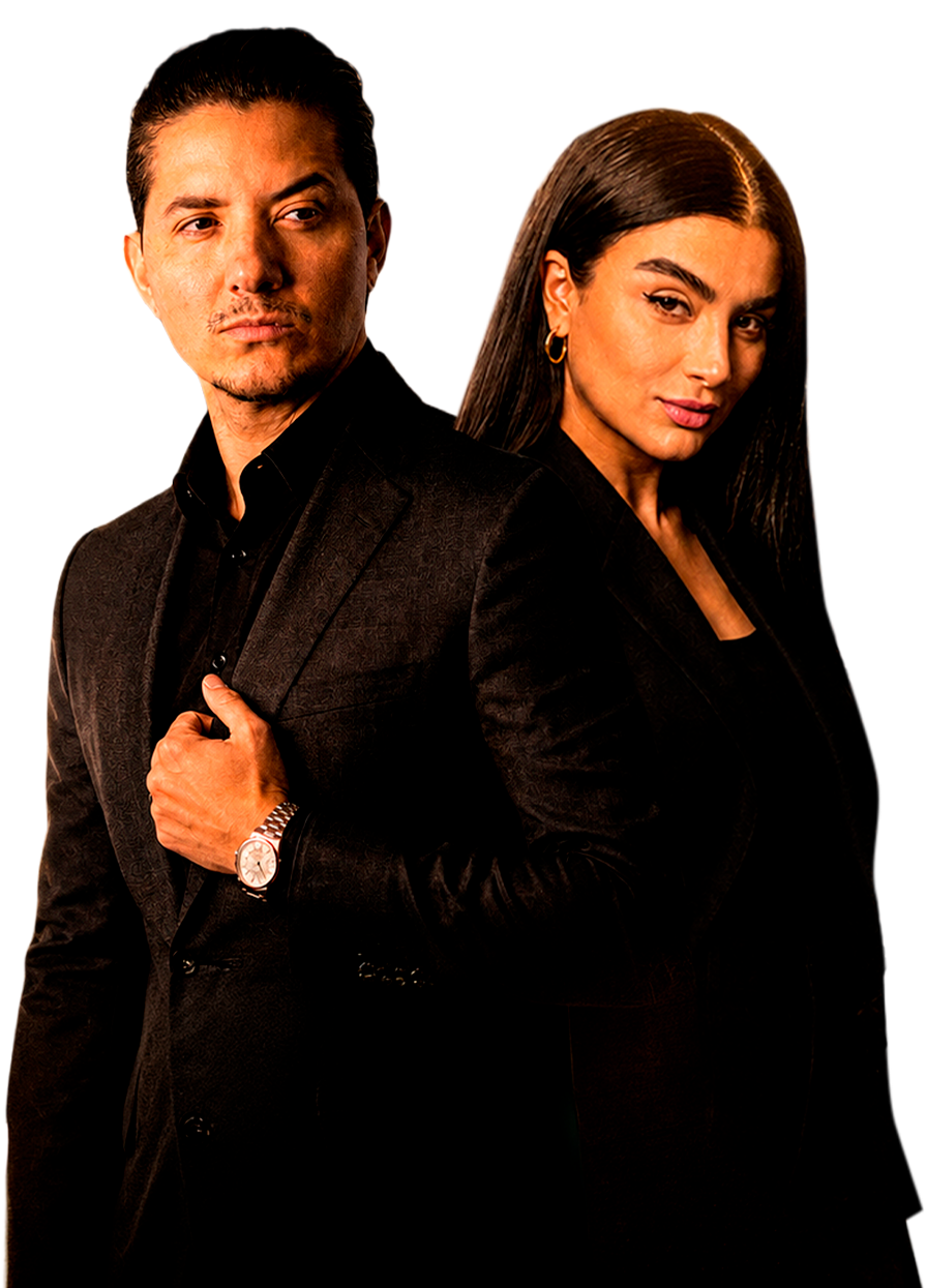 Rafael Alves e Hellen Grasso
